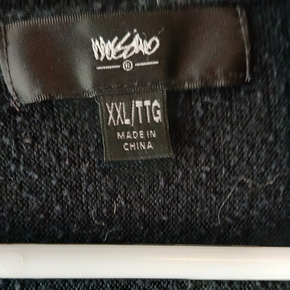 Women's XXL Mid Sleeve Black Cardigan - Picture 3 of 3